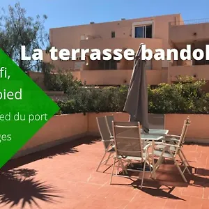 La Terrasse Bandolaise à Pied, Wifi, Clim, Parking , Bandol France